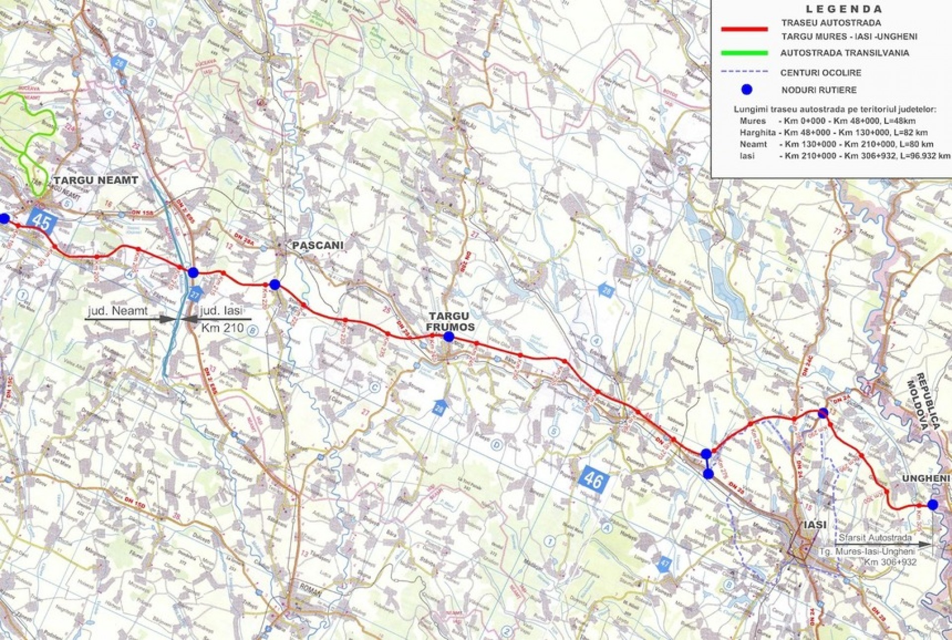 S-a semnat contractul de proiectare pentru Autostrada A8 Târgu Neamţ-Iaşi