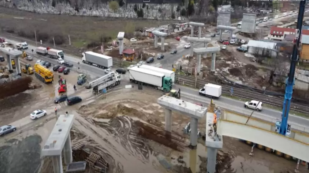 VIDEO. Cum arată Pasajul Domnești unde avansul lucrărilor ajunge la 35%