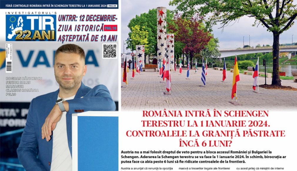 Revista TIR Magazin - ediția DECEMBRIE 2024 - integral