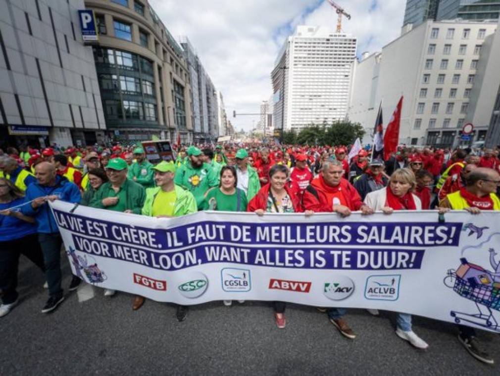 Transportatorii din Belgia se află, azi, în grevă