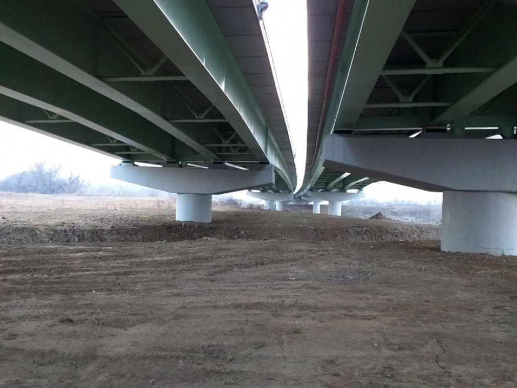 Reîncep lucrările la Podul peste Mureș de pe Autostrada Lugoj - deva, lot 3