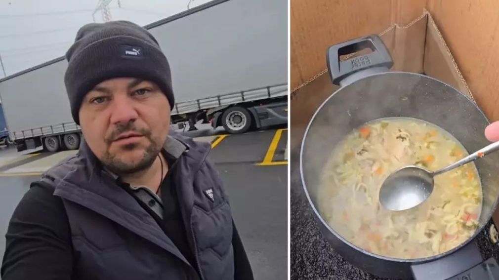 VIDEO Un șofer de camion vrea să renunțe la meserie. „Mi-a ajuns”