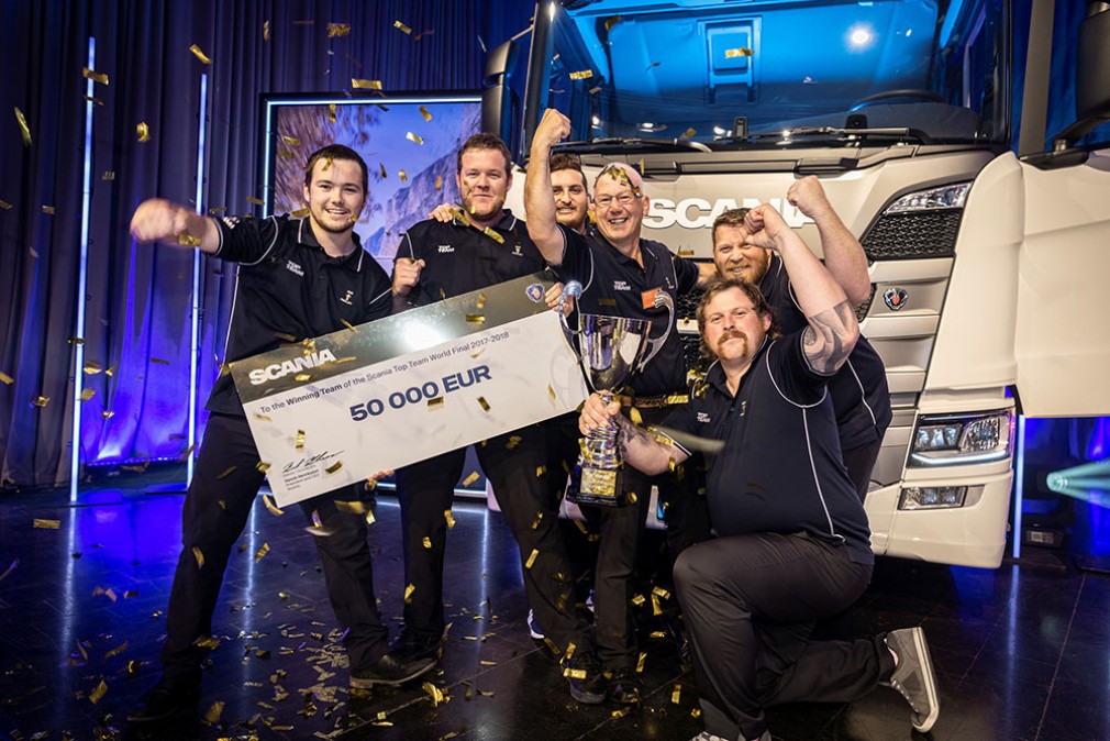 Noua Zeelandă a câștigat Scania Top Team Final