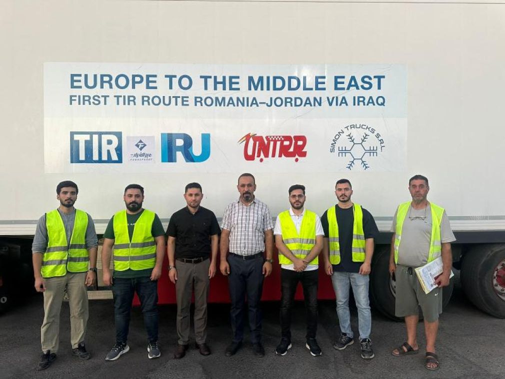 Un șofer român de camion a ajuns în Iordania în numai 5 zile