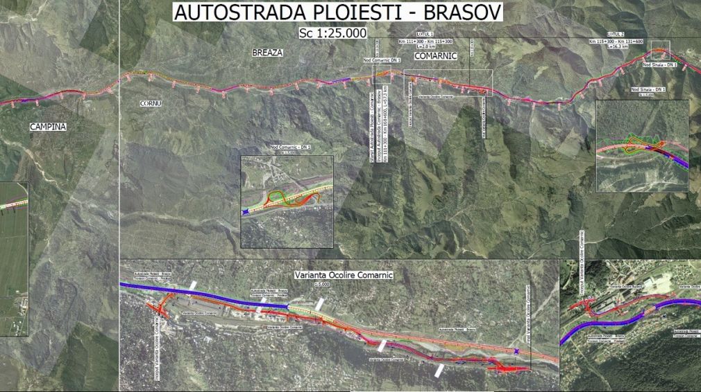 Grindeanu vrea a 4 licitație pentru Autostrada Comarnic - Brașov