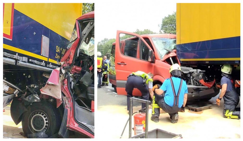 Germania. Şofer român, mort după ce a lovit semiremorca camionului din fața lui
