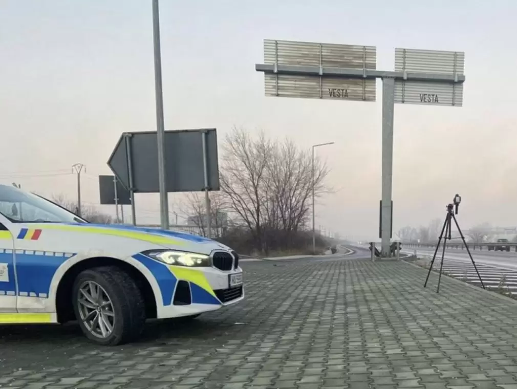 Poliția a anunțat prima amendă dată prin sistemul e-SIGUR