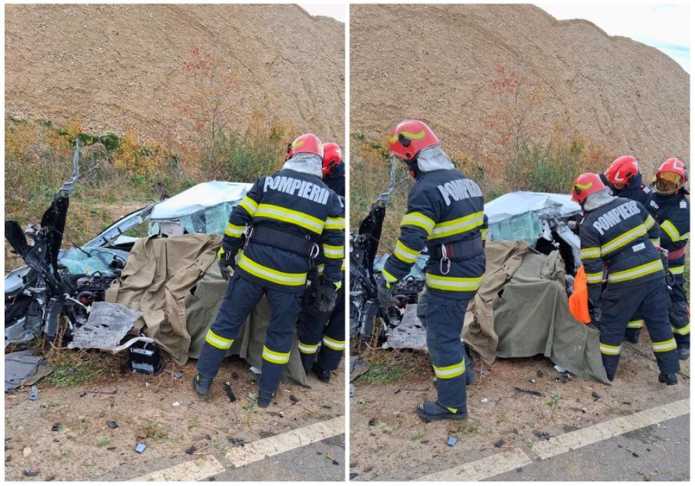 Un bărbat a murit după impactul violent cu un camion