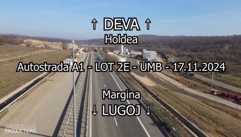 VIDEO Cum se lucrează la „Tunelurile pentru urși” de pe Autostrada Lugoj - Deva?