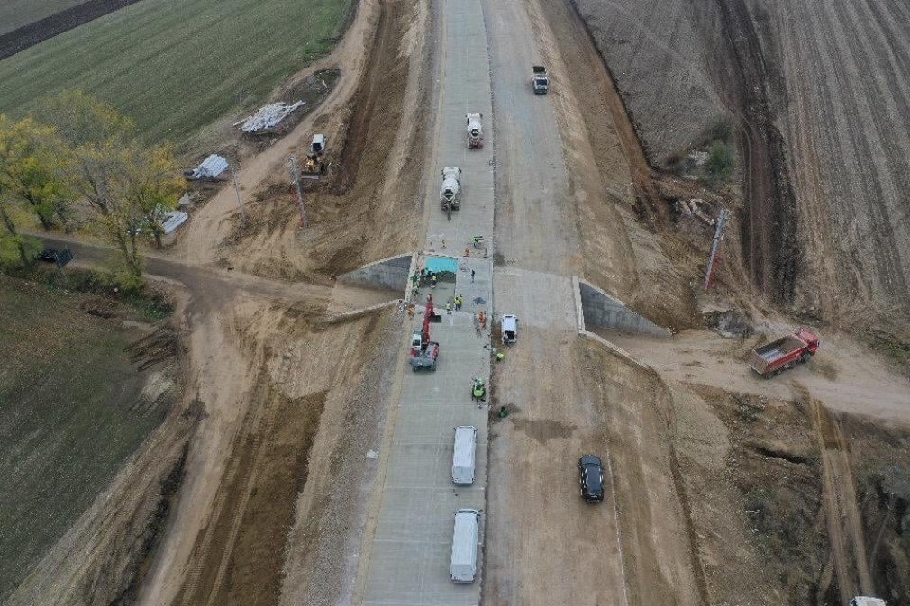 VIDEO Drumul care leagă DN5 de Podul Prieteniei din Giurgiu, deschis înainte de 20 decembrie