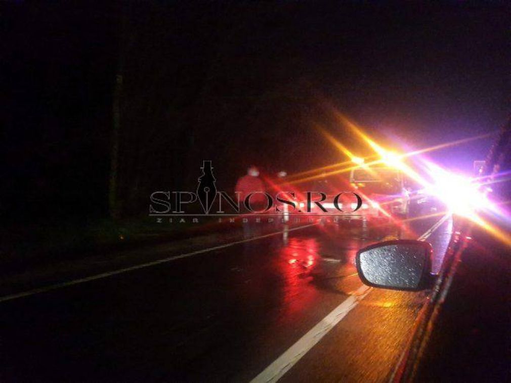 Tânăr rănit după un accident de camion