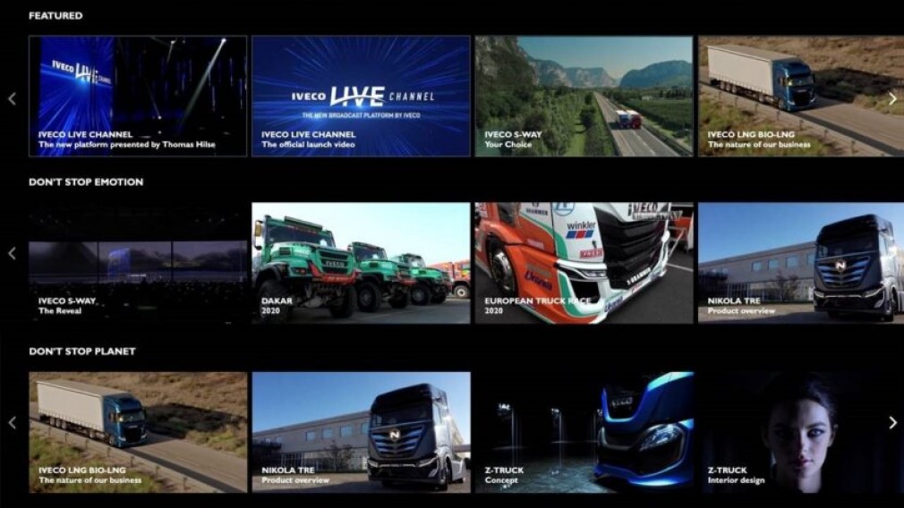 IVECO preia conducerea cu IVECO LIVE CHANNEL, noua platformă dedicată transporturilor
