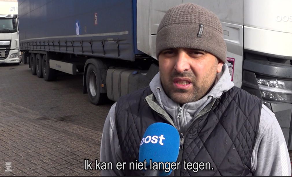 Exploatarea șoferilor de camion - luni de zile doar în cabină. „Am intrat în grevă”