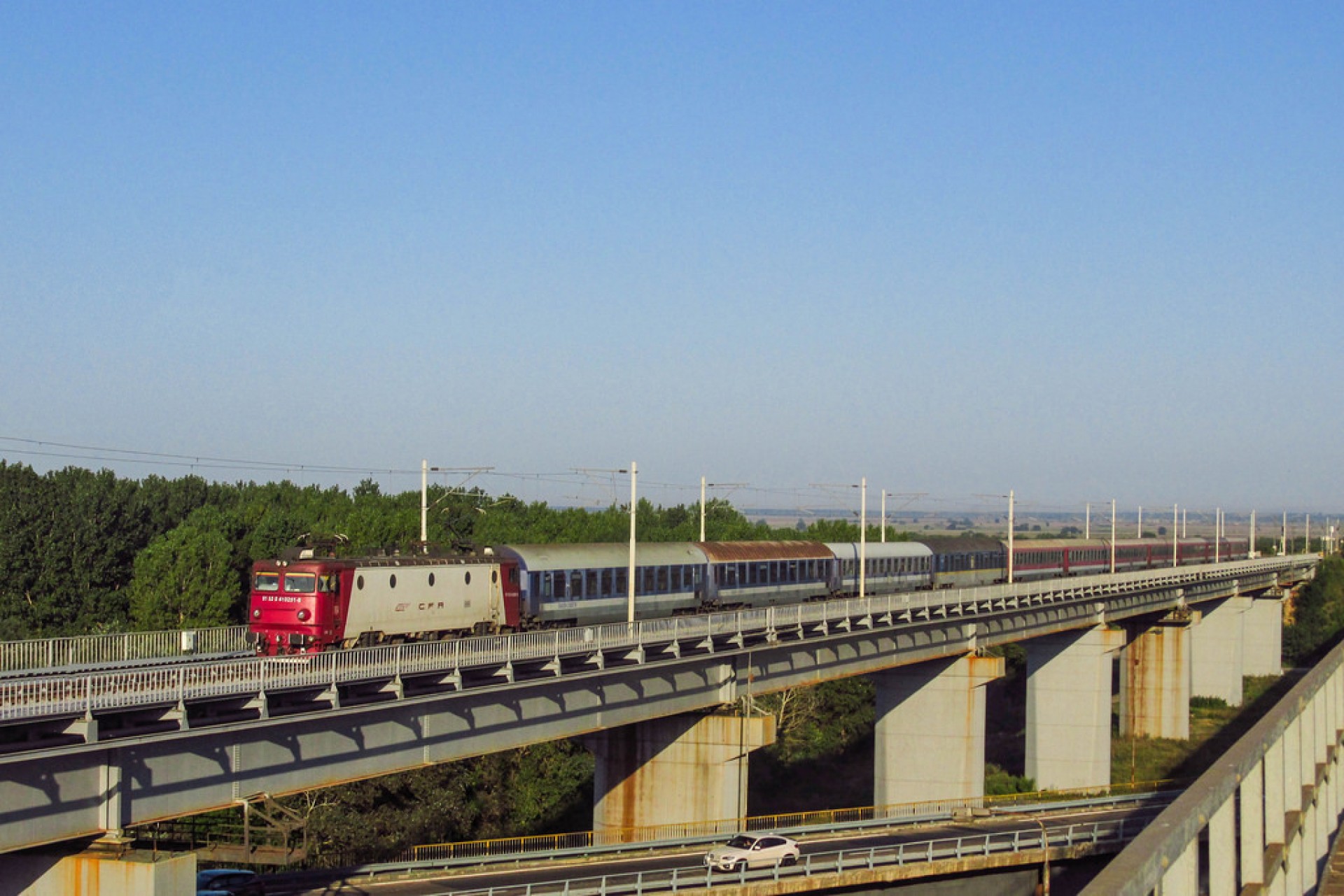 Un pod peste râul Mureș, finalizat în patru luni