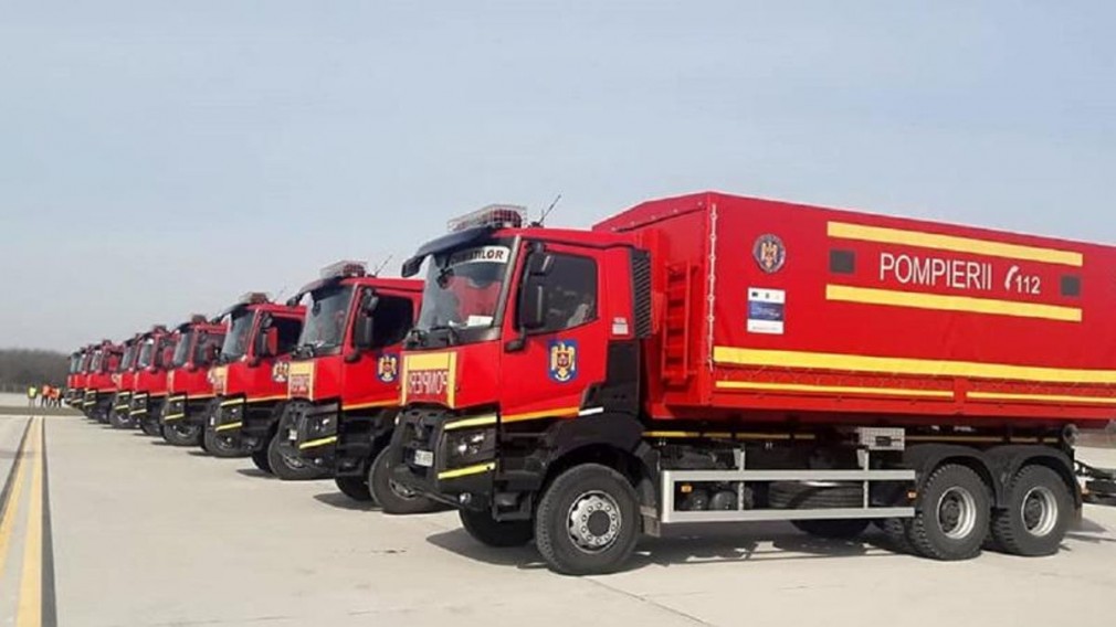 Un convoi de 20 de camioane cu echipamente împotriva COVID, oferite Republicii Moldova va pleca spre Chişinău