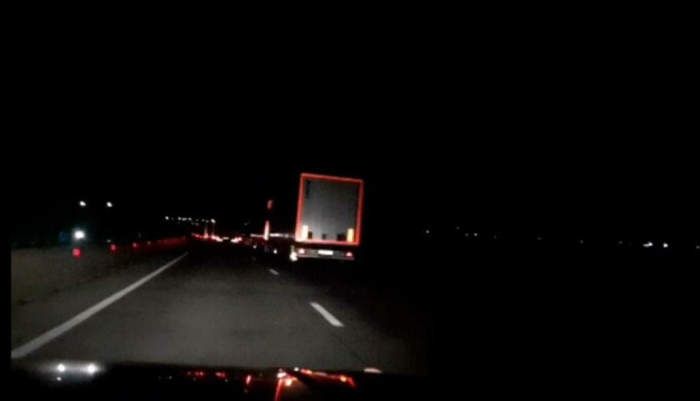 VIDEO. Coadă uriașă de camioane la PTF Giurgiu