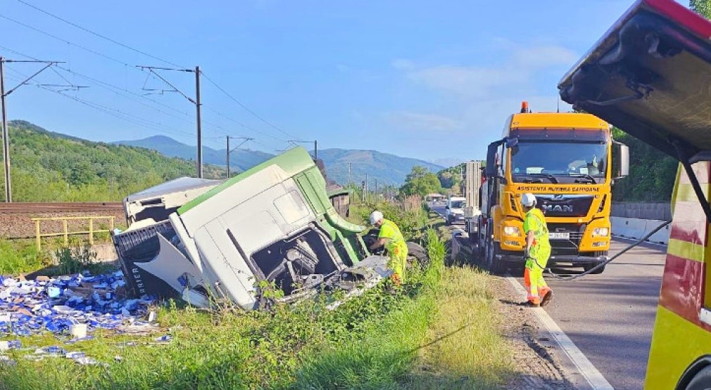 VIDEO: Cum s-a produs accidentul grav de pe DN1, zona Nistorești