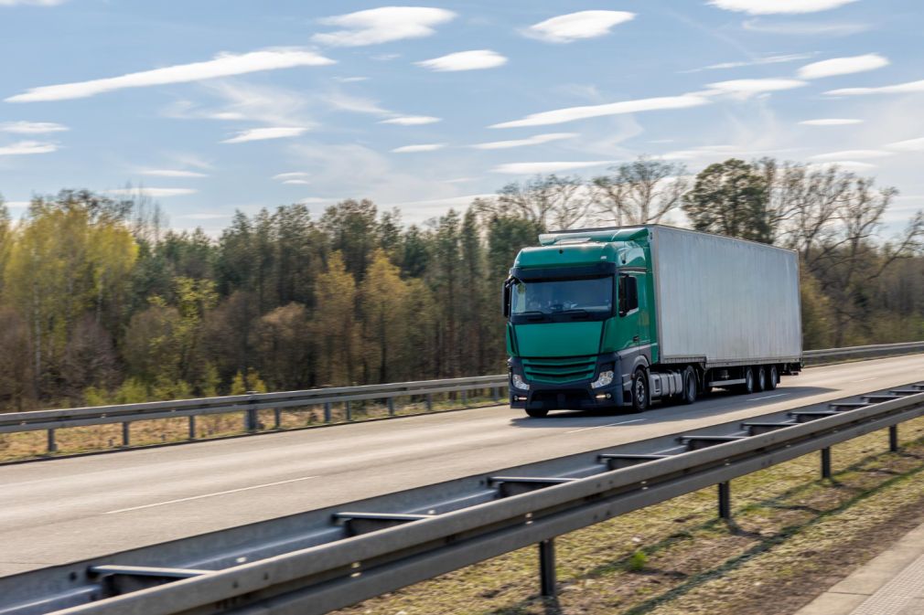 Un pieton a fost lovit de un camion