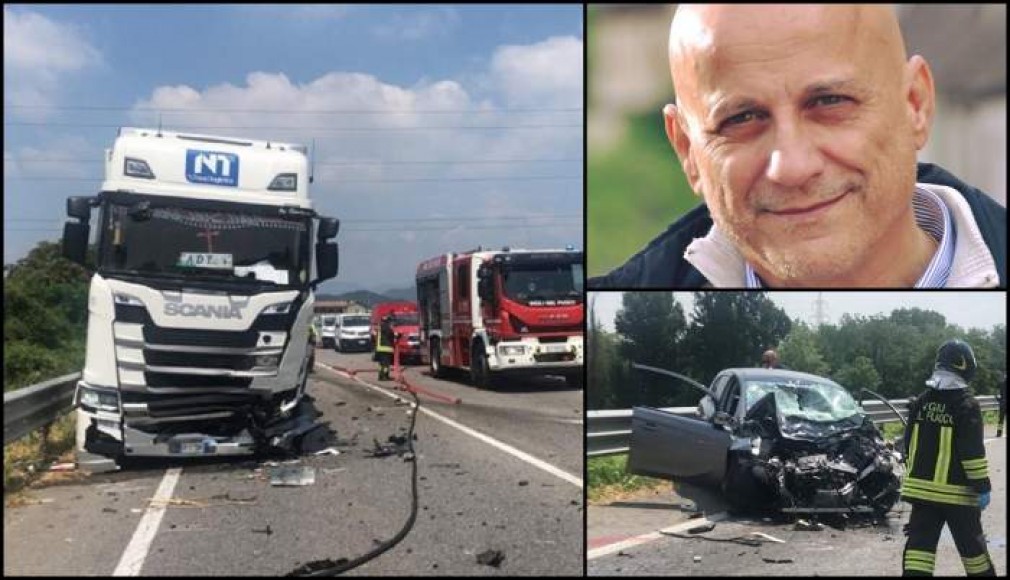 Italian, mort după ce a intrat cu mașina sub camionul condus de un român