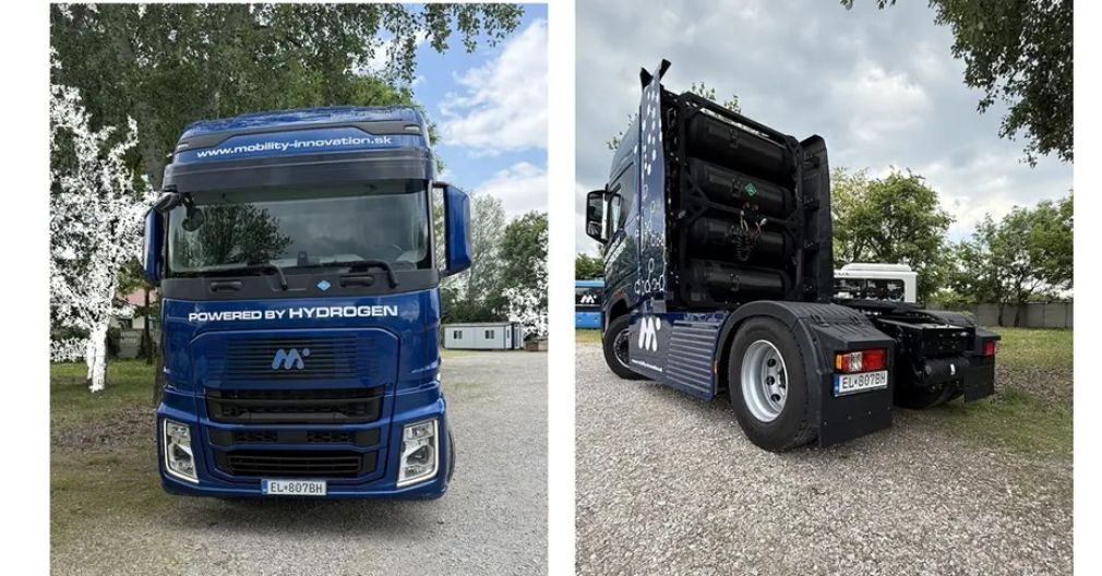 Slovacia a omologat primul camion alimentat cu hidrogen din țară