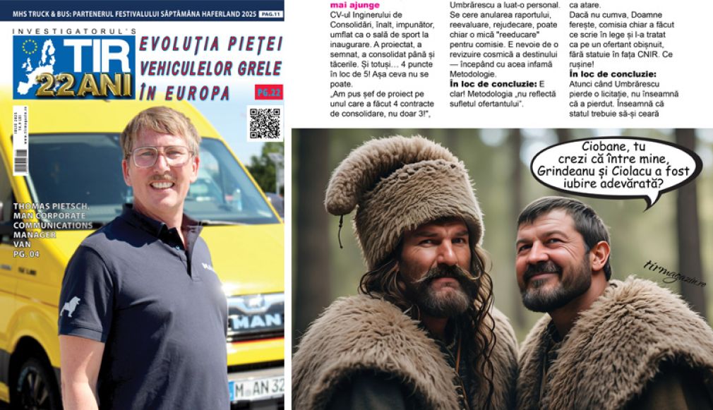 Revista TIR Magazin - ediția IULIE 2025 - integral