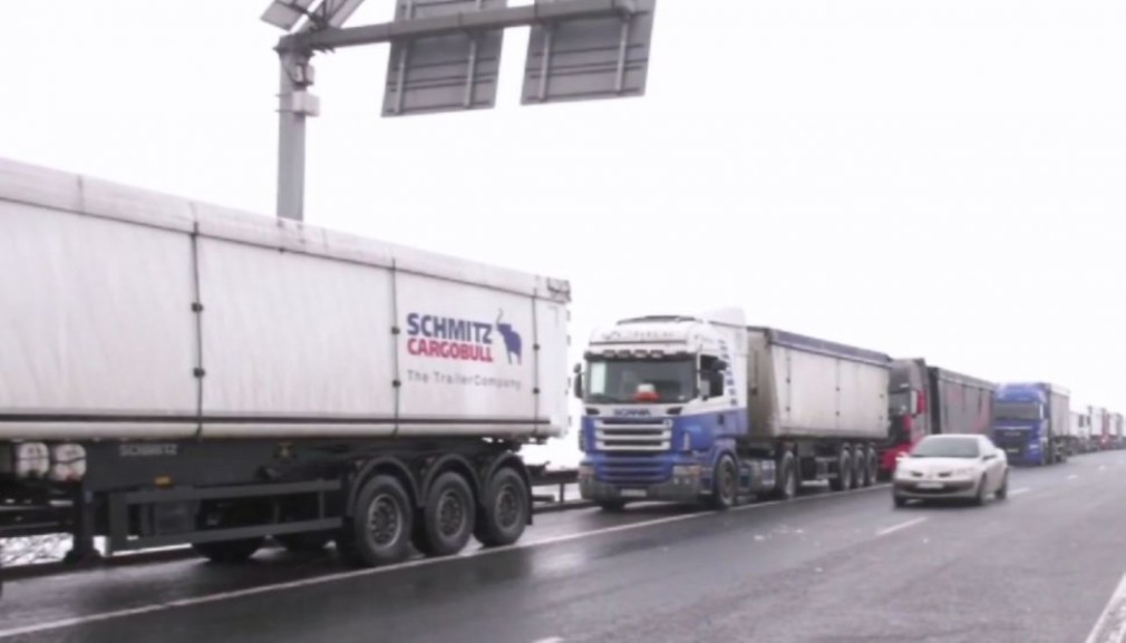 VIDEO. Aplicaţia prin care camioanele se programau în Portul Constanţa s-a blocat