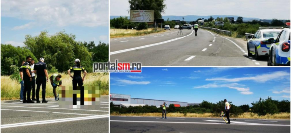 Un pieton a fost lovit de camion. Nu a avut nicio șansă