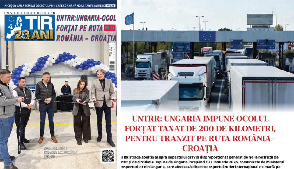 Revista TIR Magazin - ediția IANUARIE 2026 - integral