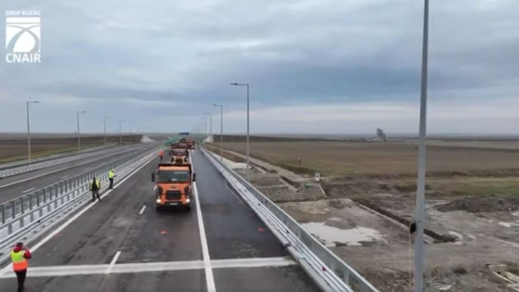 VIDEO Se deschid 28 km noi de autostradă. Vești bune pentru Moldova
