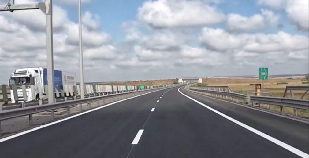 ATENȚIE Se execută lucrări de întreținere pe A1. Ce porțiuni sunt afectate?