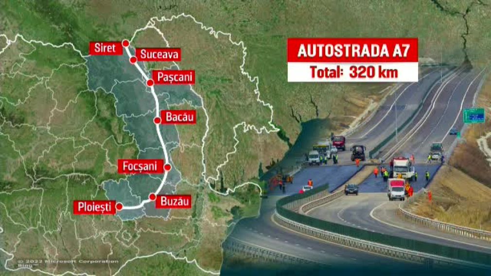 Noi inaugurări pe Autostrada Moldovei. Ce tronsoane se deschid pe 20 noiembrie?