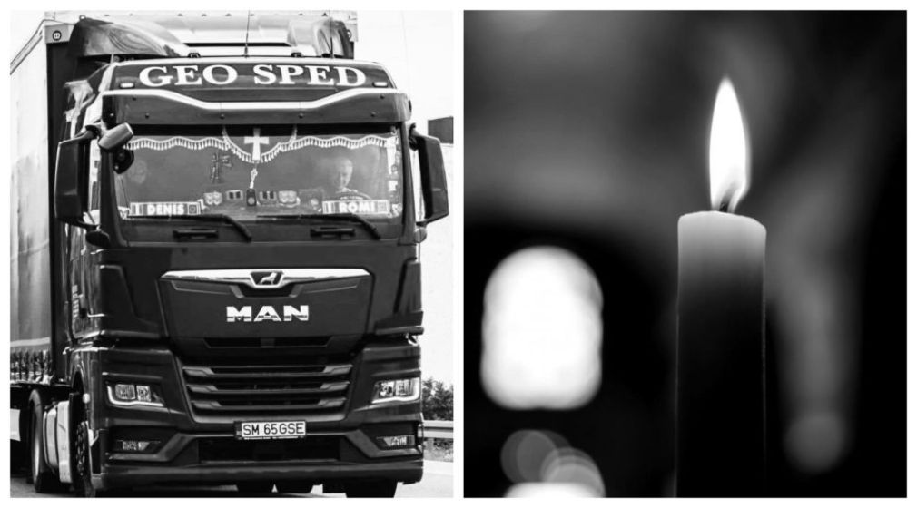 VIDEO Șoferul de camion mort într-o parcare din Germania condus cu camioane pe ultimul drum