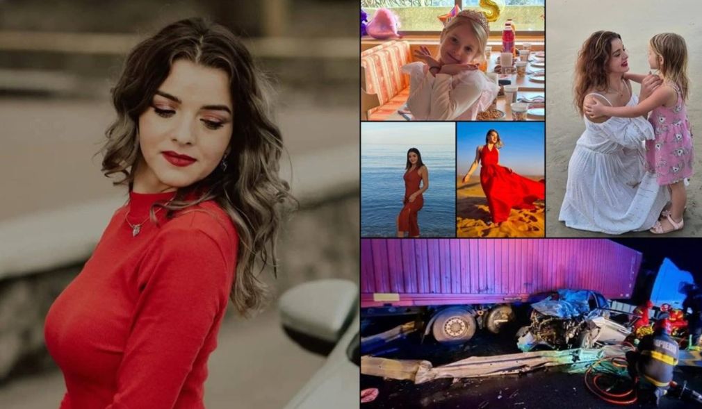 VIDEO. O mamă de 26 de ani și fetița ei de 5 ani au murit, după ce s-au lovit de un camion