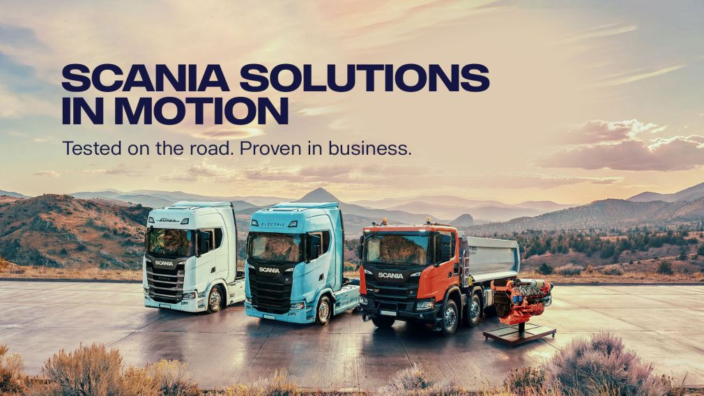 VIDEO. Scania Solution in Motion. Tested on the road. Proven in business