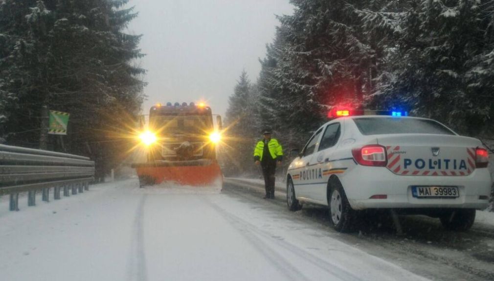 O șoferiță a lovit 2 pietoni și s-a aruncat într-un camion