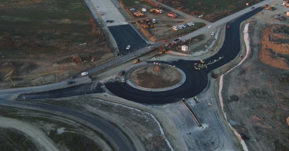 VIDEO Drumul spre vamă, folosit de camioane pentru a ocoli Giurgiu, inaugurat pe 20 decembrie
