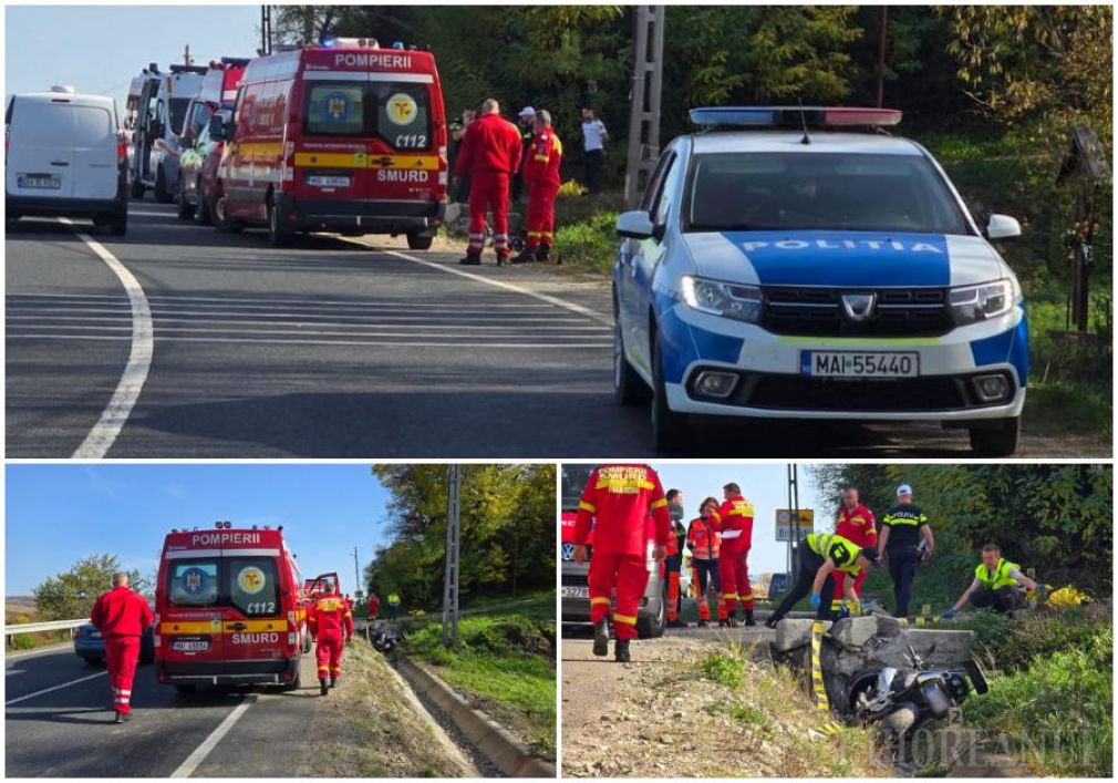 Moartea misterioasă a unui șofer de camion ieșit la plimbare cu o motocicletă