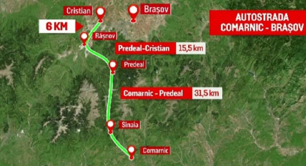 Noi promisiuni pentru Autostrada Brașov - Comarnic. Ne prinde deceniul