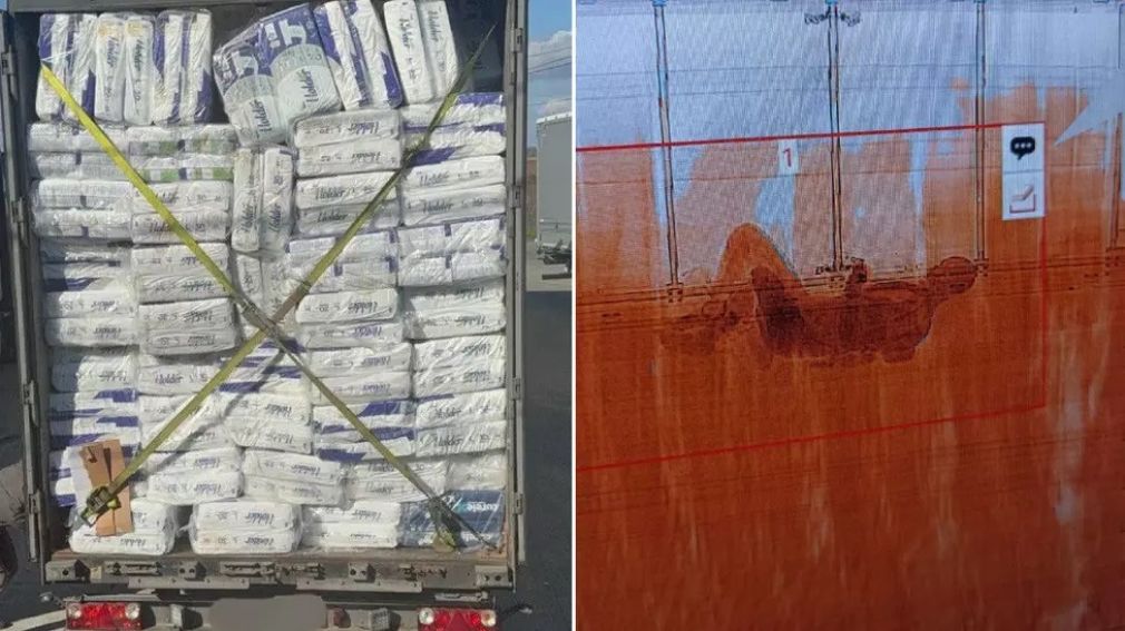 Bărbat găsit printre scutece într-un camion la granița româno-ucraineană