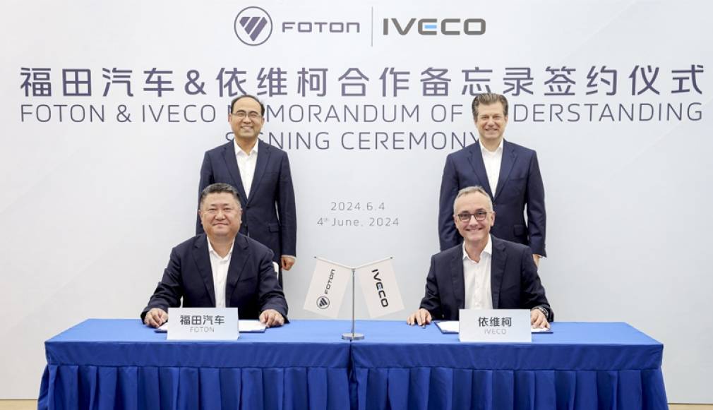 IVECO și Foton: Memorandum de Înțelegere pentru explorarea viitoarelor sinergii