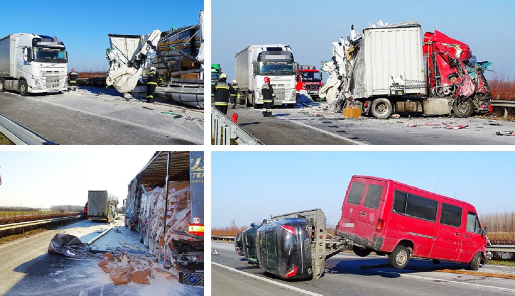 Ungaria. Doi șoferi români au blocat complet autostrada M5