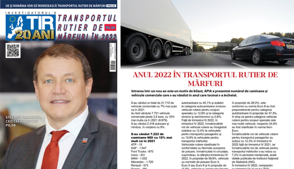 Revista TIR Magazin - ediția FEBRUARIE 2023 - integral