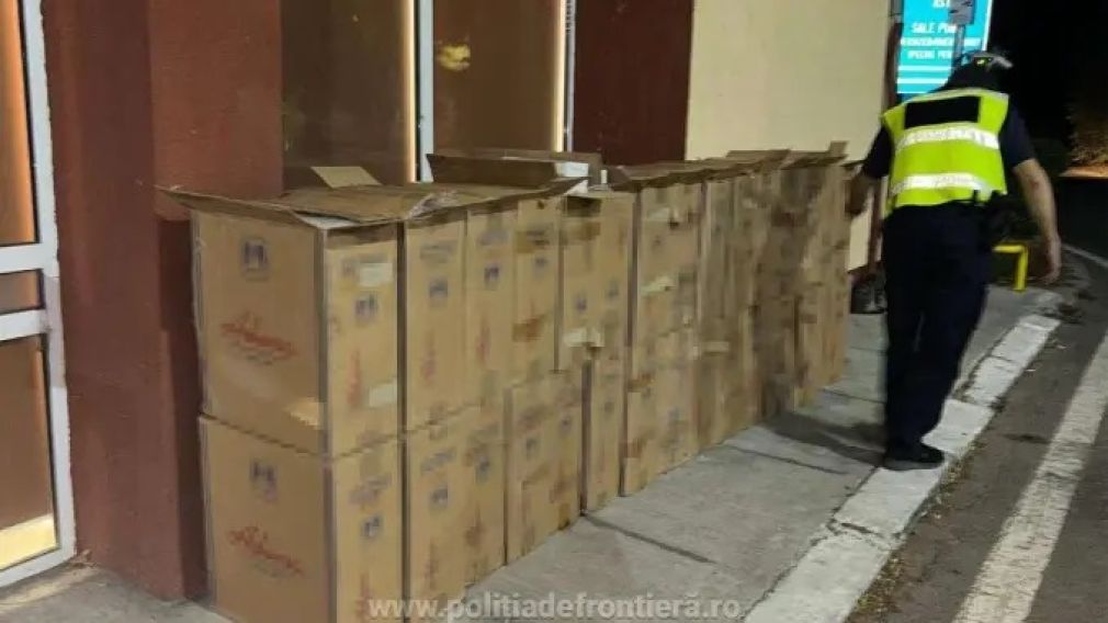 Țigări de contrabandă de 1.000.000 lei într-un camion