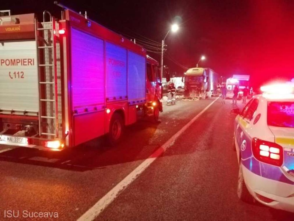 Un accident de camion a dat traficul peste cap