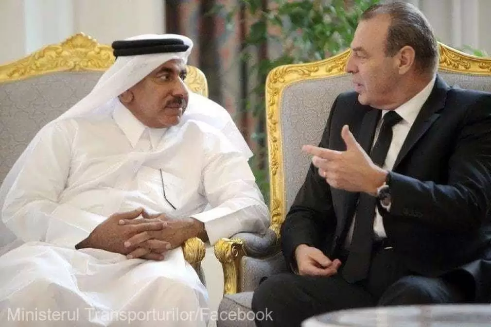 FOTO! Ministrul Transporturilor, întâlnire la vârf în Qatar
