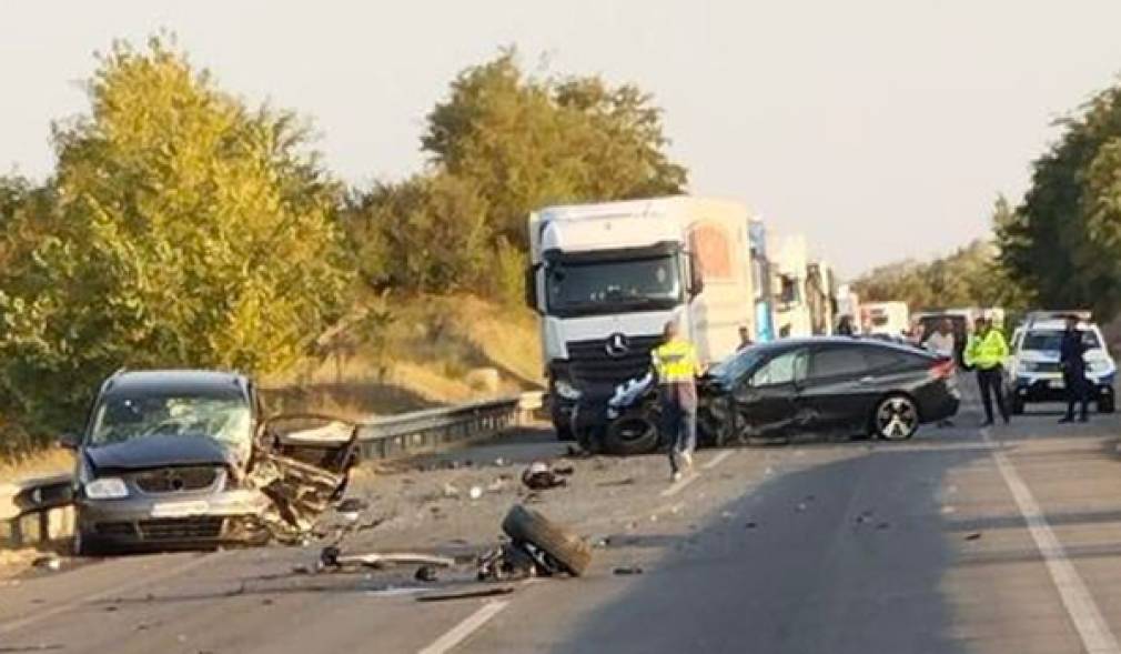 Accident de camion pe centura Caransebeșului