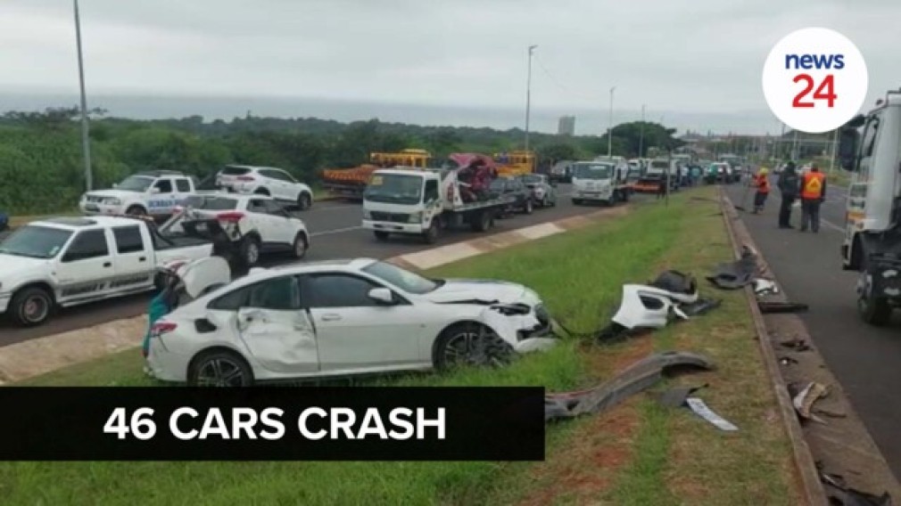 VIDEO Cum arată un accident cu 50 de mașini implicate