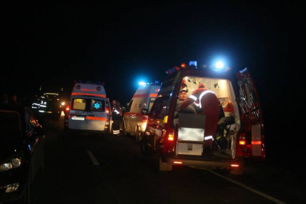 Accident cu două camioane pe Autostrada 2