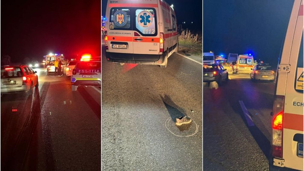 Un turc a lovit un român camionul. În șanț au fost găsiți încă doi nepalezi beți