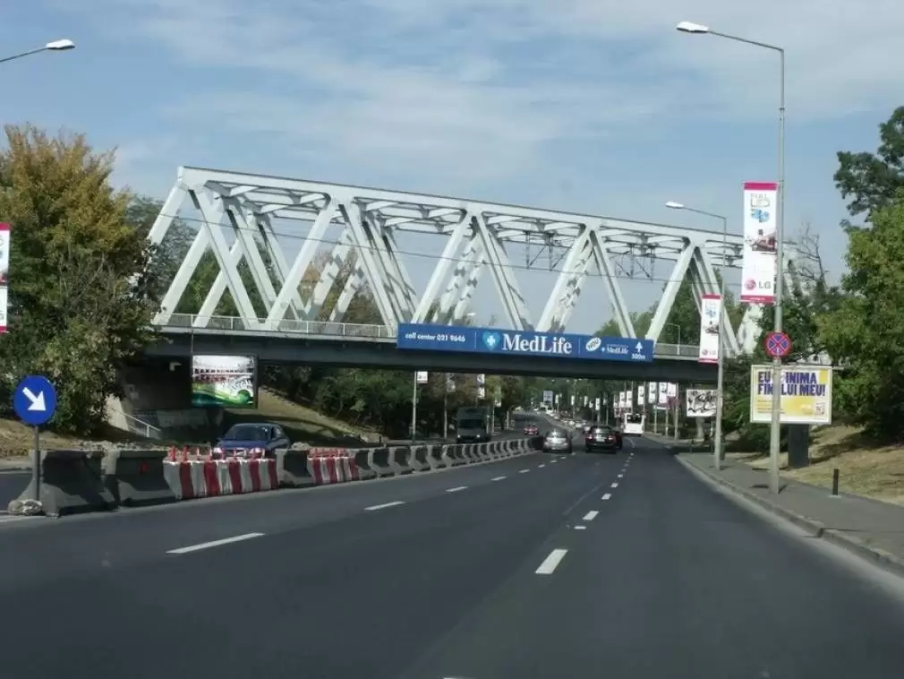 Atenție. Încep lucrări la separatorul de beton de la Băneasa
